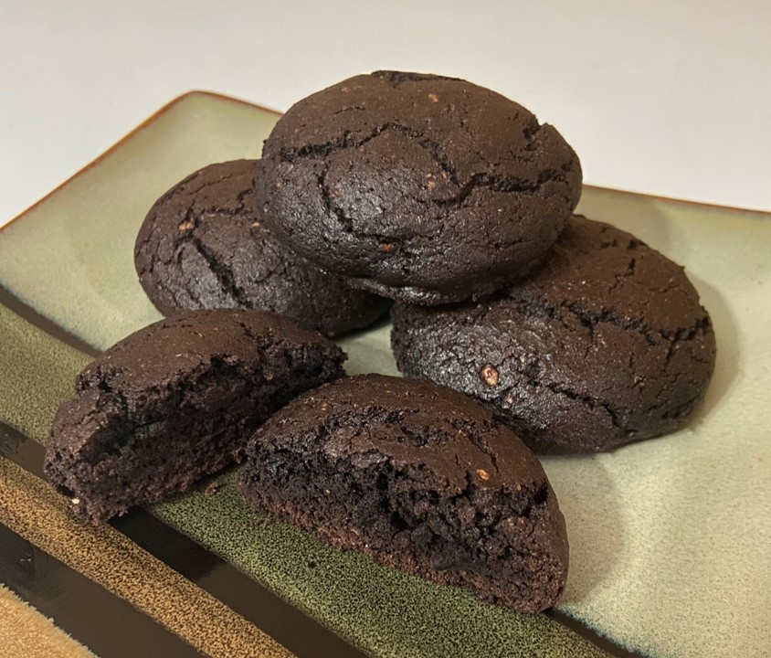 Dark Chocolate Cream Cheese Cookies 