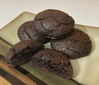 FSHN dark chocolate cream cheese cookies