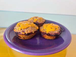 Vegan PB&J Breakfast Muffins by Alexandra  Henry