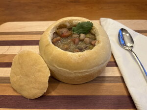 Hearty Harvest Bean Soup by Julia Robinson