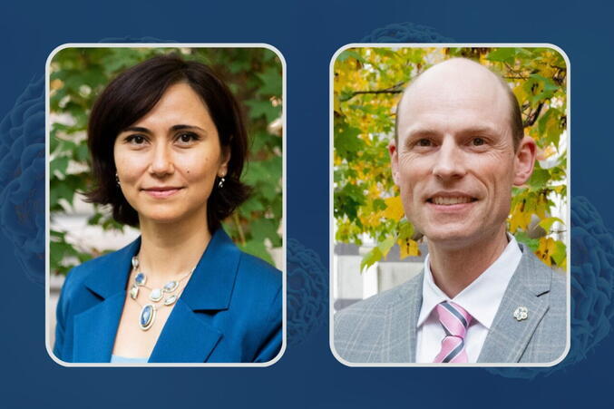 CCIL Associate Director for Education Zeynep Madak-Erdogan (left) and CCIL Program Leader Erik Nelson