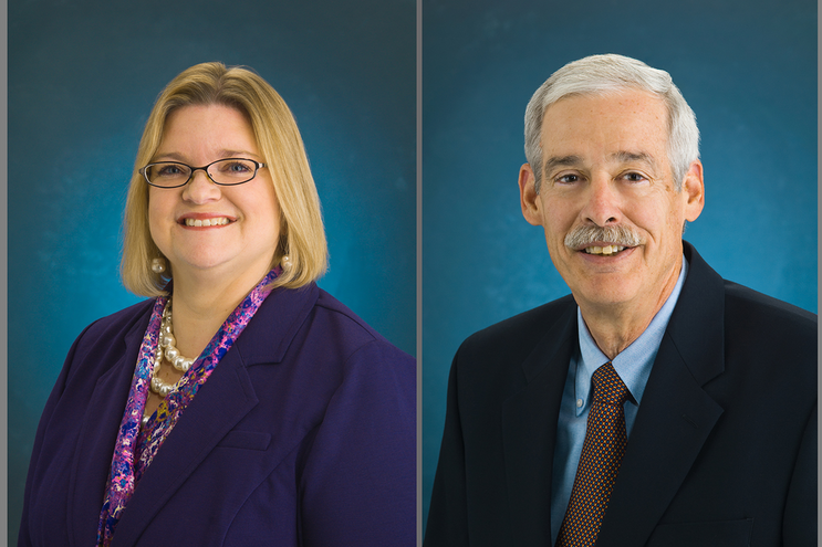 From left: Sharon Donovan and John Erdman From left: Sharon Donovan and John Erdman